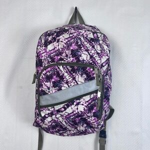 LL Bean Deluxe Backpack Purple Lightweight School Travel Hiking College‎ (trnk)